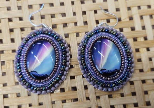 Winter abstract landscapes